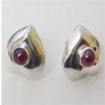 Silver Gemstone Earring