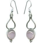 Silver Gemstone Earring