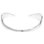 Plain Silver Choker