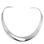 Plain Silver Choker