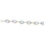 Silver Gemstone Bracelet