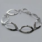 Plain Silver Bracelet