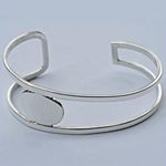 Plain Silver Bracelet