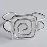 Plain Silver Bracelet