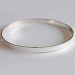 Plain Silver Bracelet