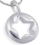 Plain Silver Pendant