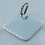 Plain Silver Pendant