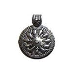 Plain Silver Pendant